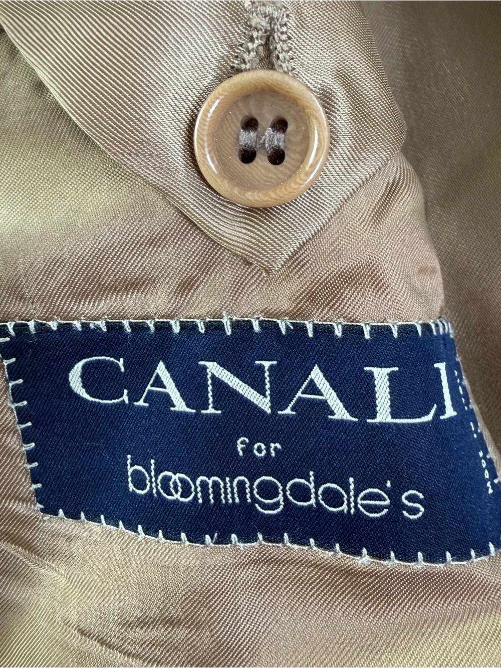 Canali Bloomingdale’s Silk Wool Italian Blazer IT 52 42R